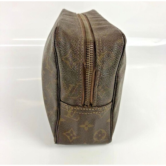 Louis Vuitton Toiletry Bag Trousse Toilette 28 Clutch Hand Bag Monogram Brown - Picture 5 of 12